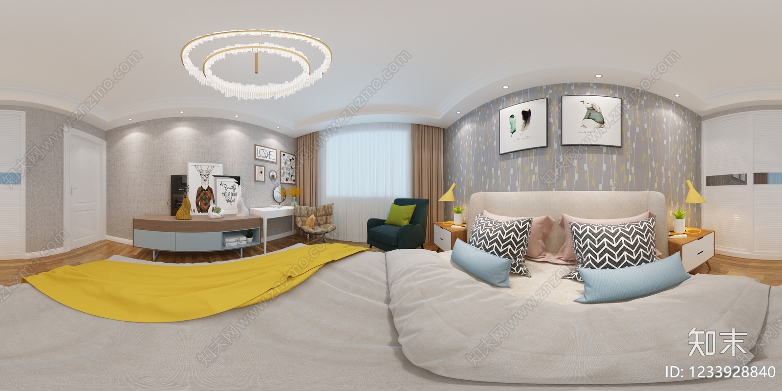 现代室内HDR贴图下载【ID:1233928840】