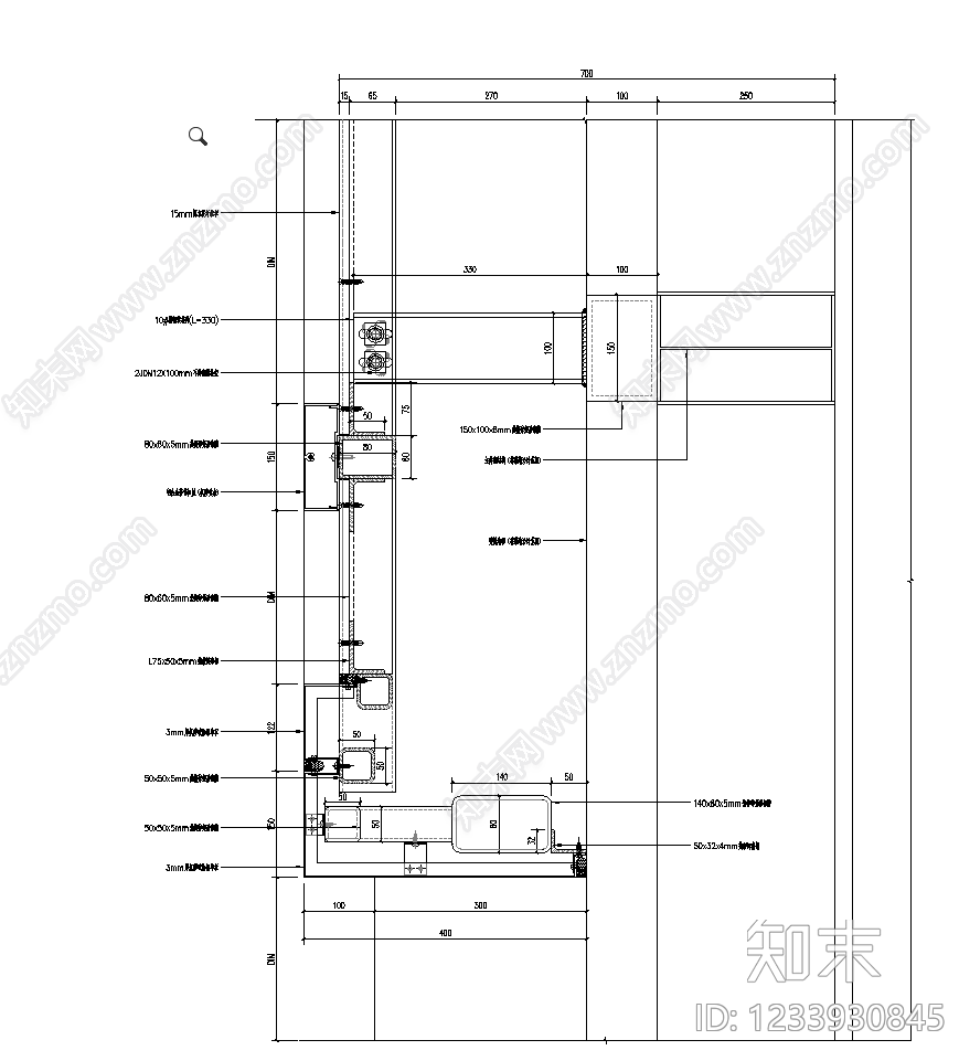其他节点详图cad施工图下载【ID:1233930845】