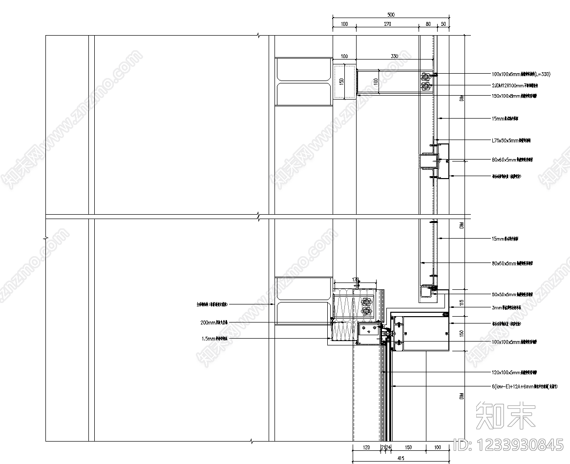 其他节点详图cad施工图下载【ID:1233930845】