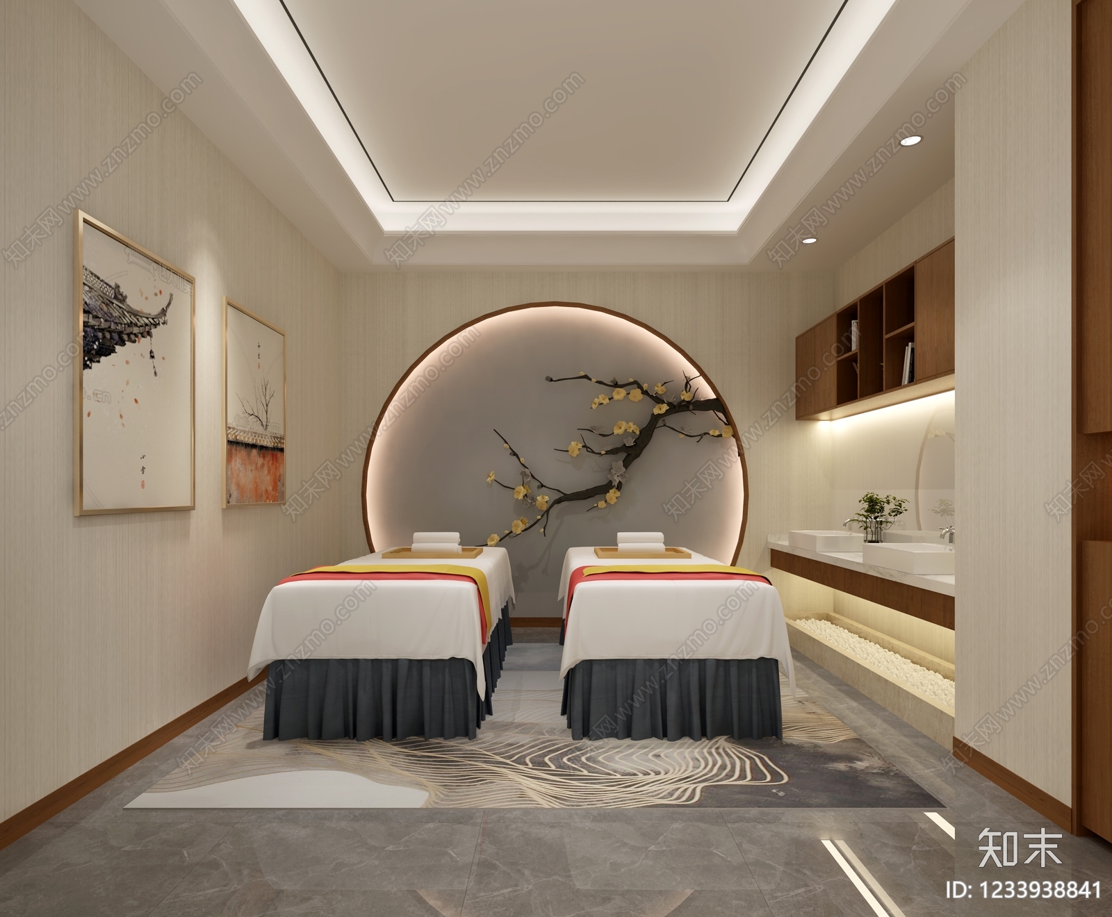 其他医疗空间cad施工图下载【ID:1233938841】