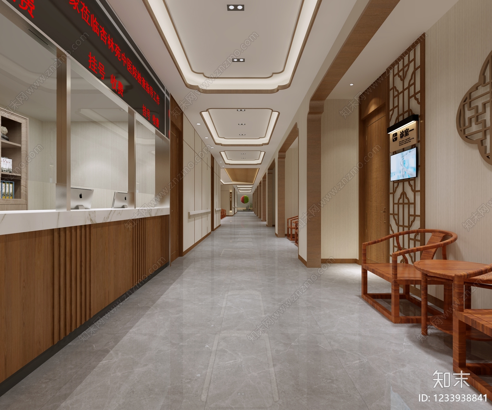 其他医疗空间cad施工图下载【ID:1233938841】