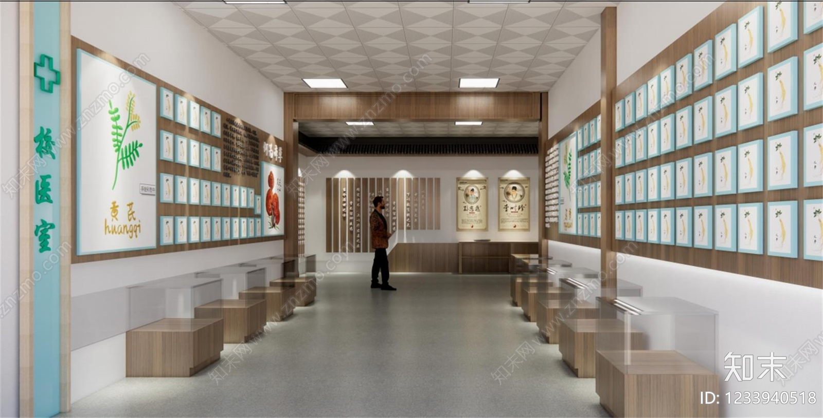 文化展厅cad施工图下载【ID:1233940518】