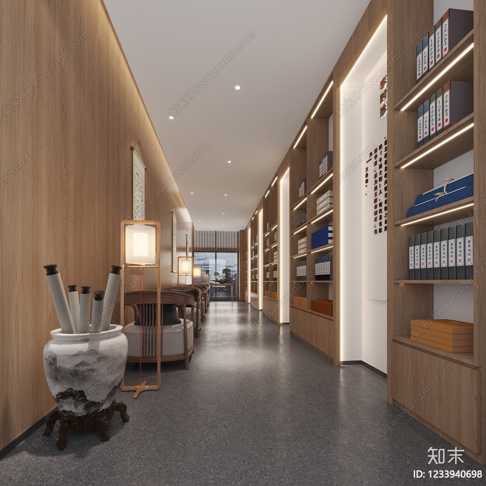 中医馆cad施工图下载【ID:1233940698】