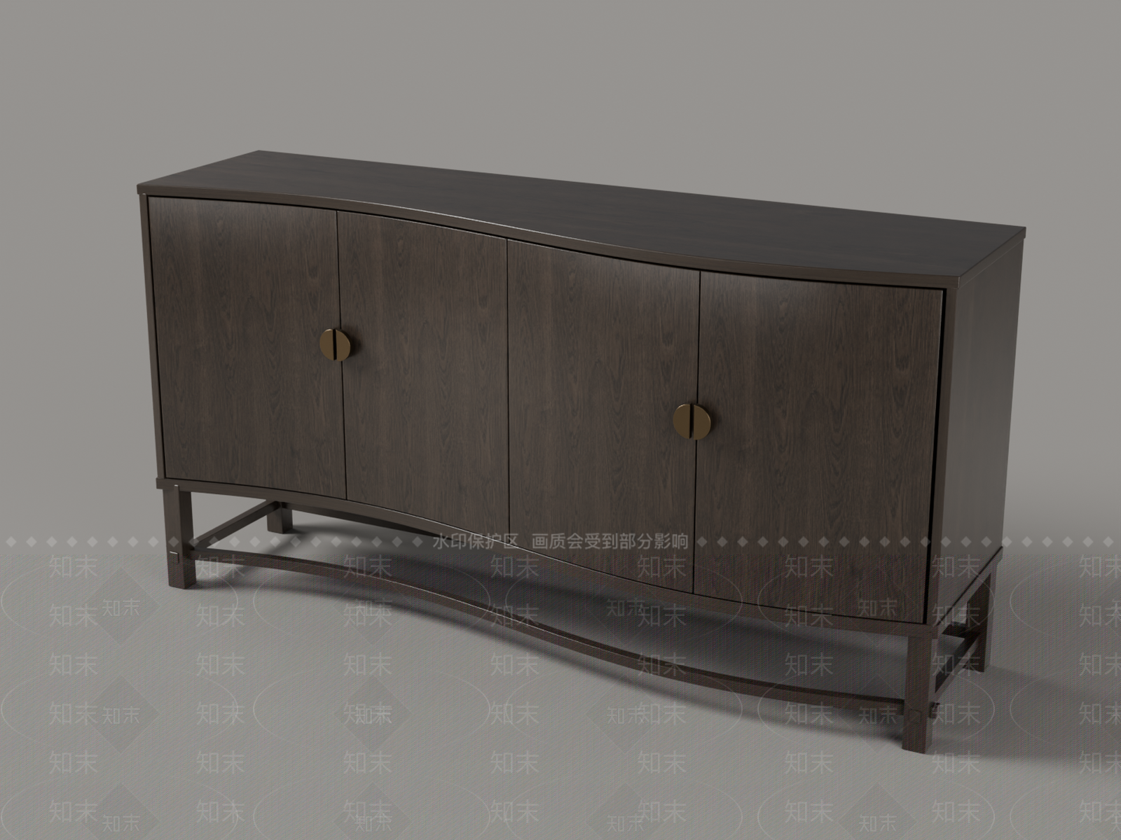 中古风玄关柜SU模型下载【ID:1233942174】