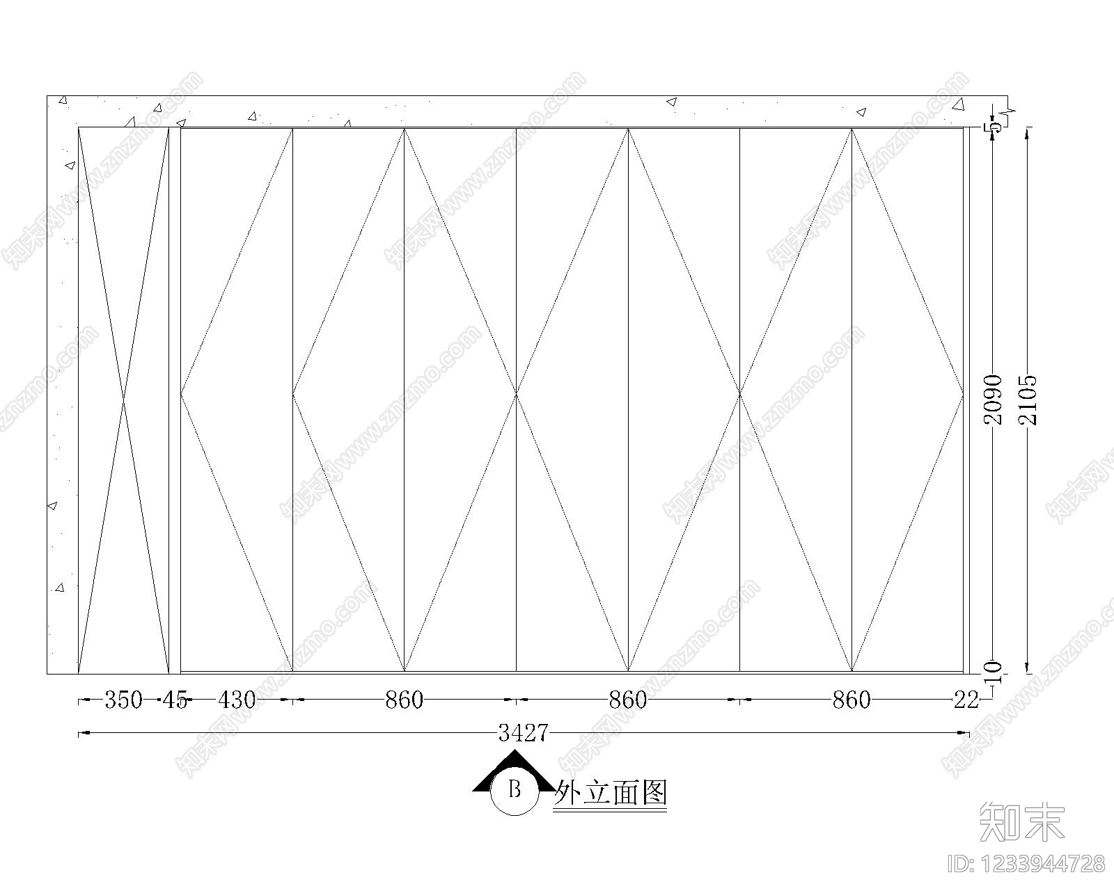 家具图库cad施工图下载【ID:1233944728】