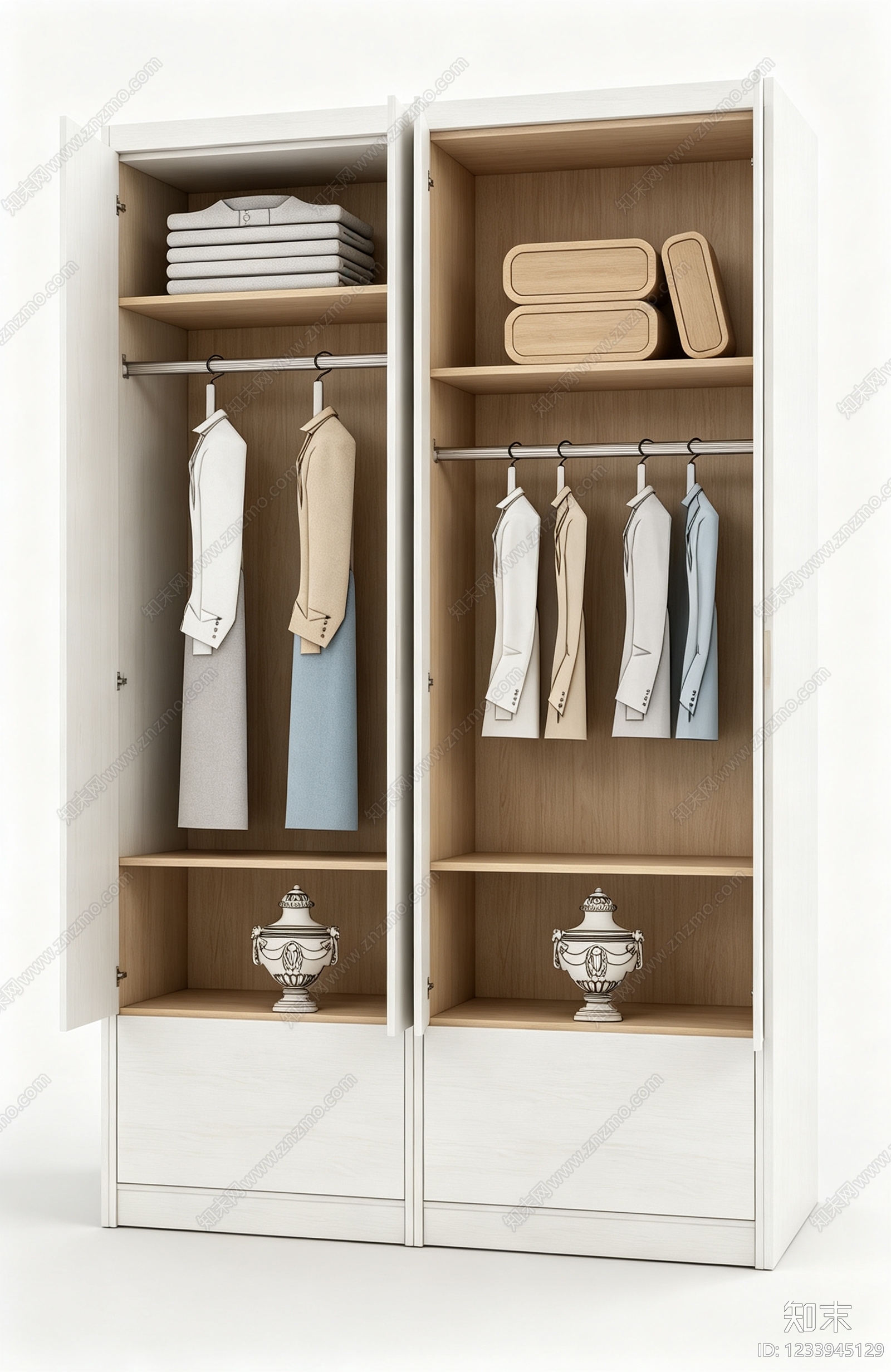 柜子cad施工图下载【ID:1233945129】