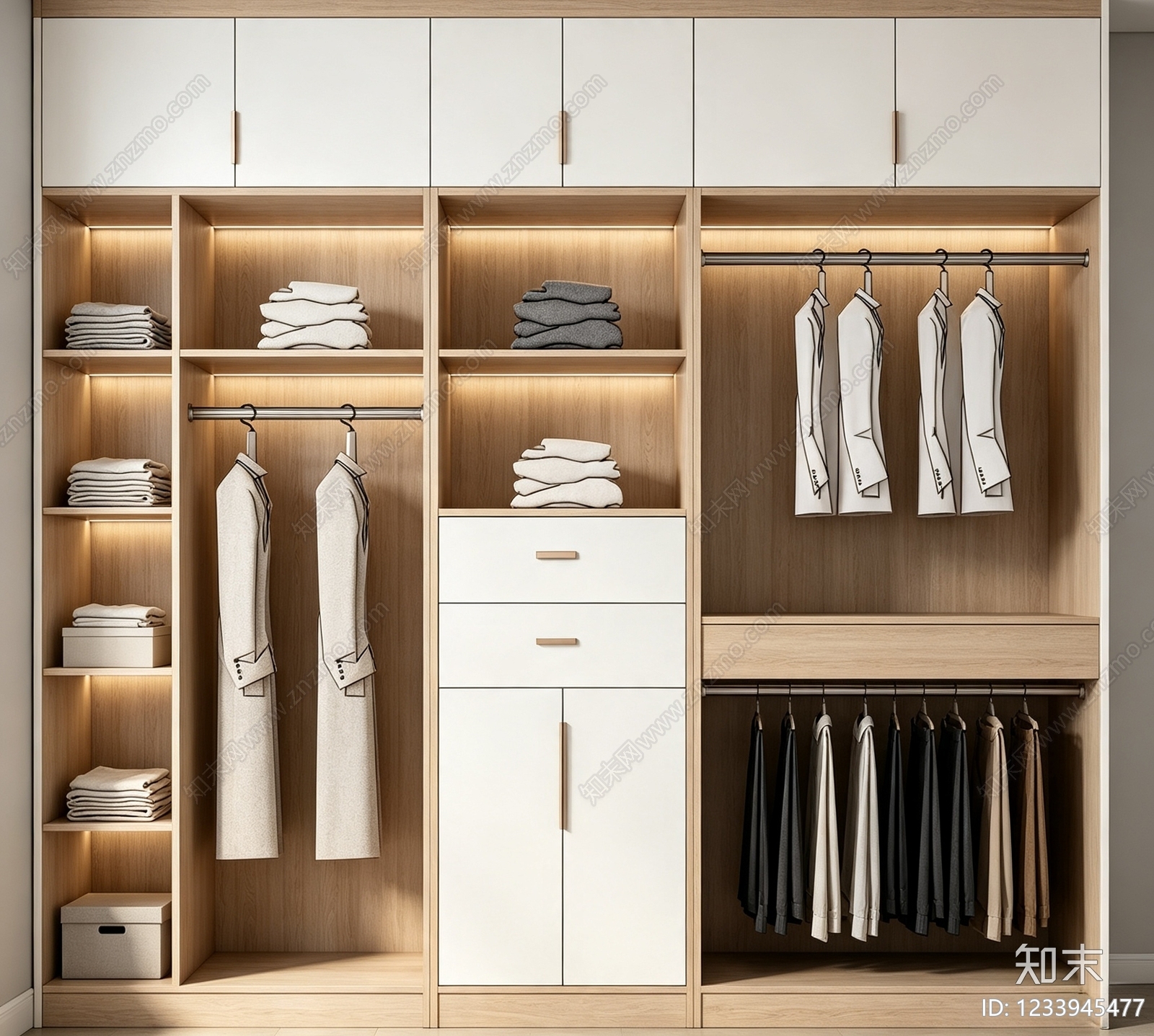 柜子cad施工图下载【ID:1233945477】