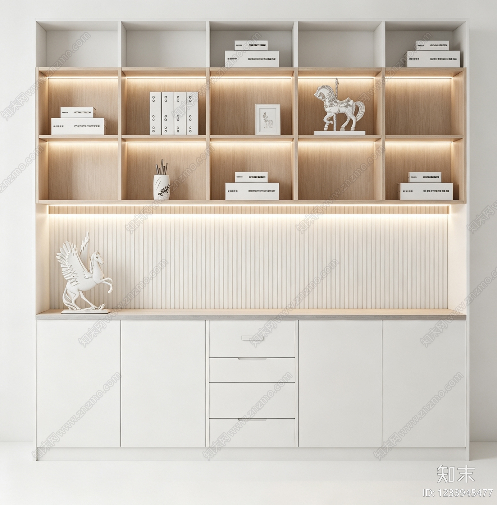 柜子cad施工图下载【ID:1233945477】