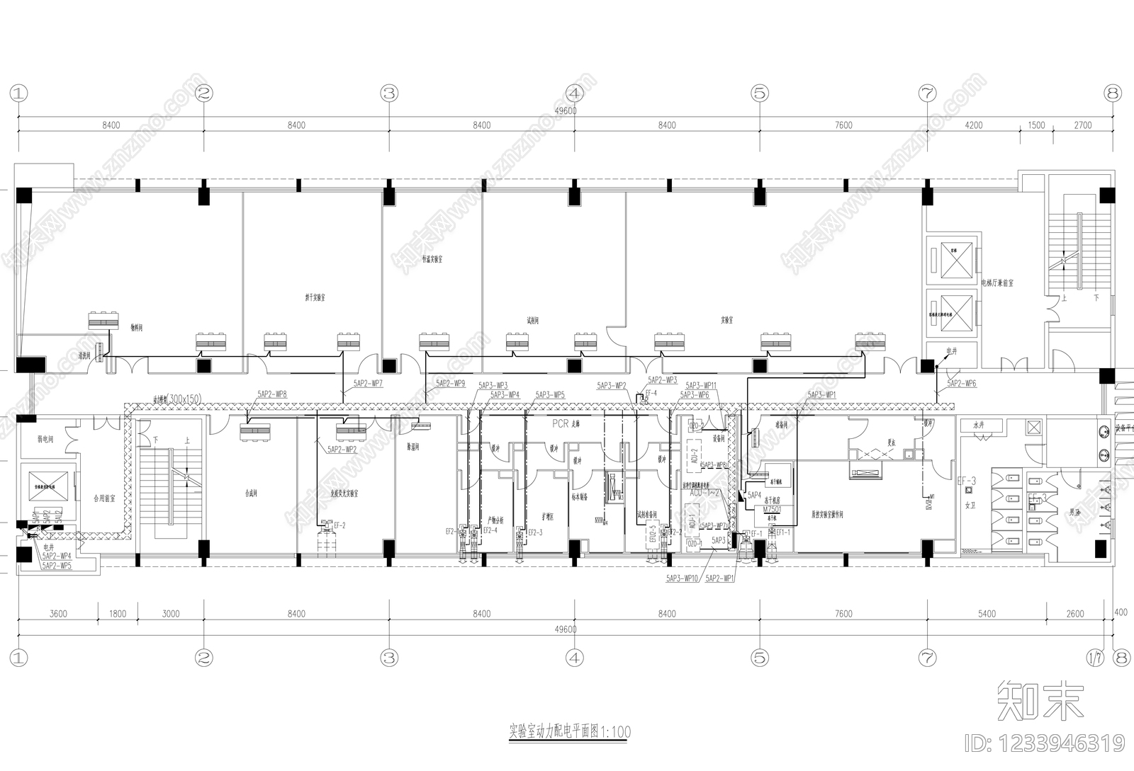 实验室cad施工图下载【ID:1233946319】