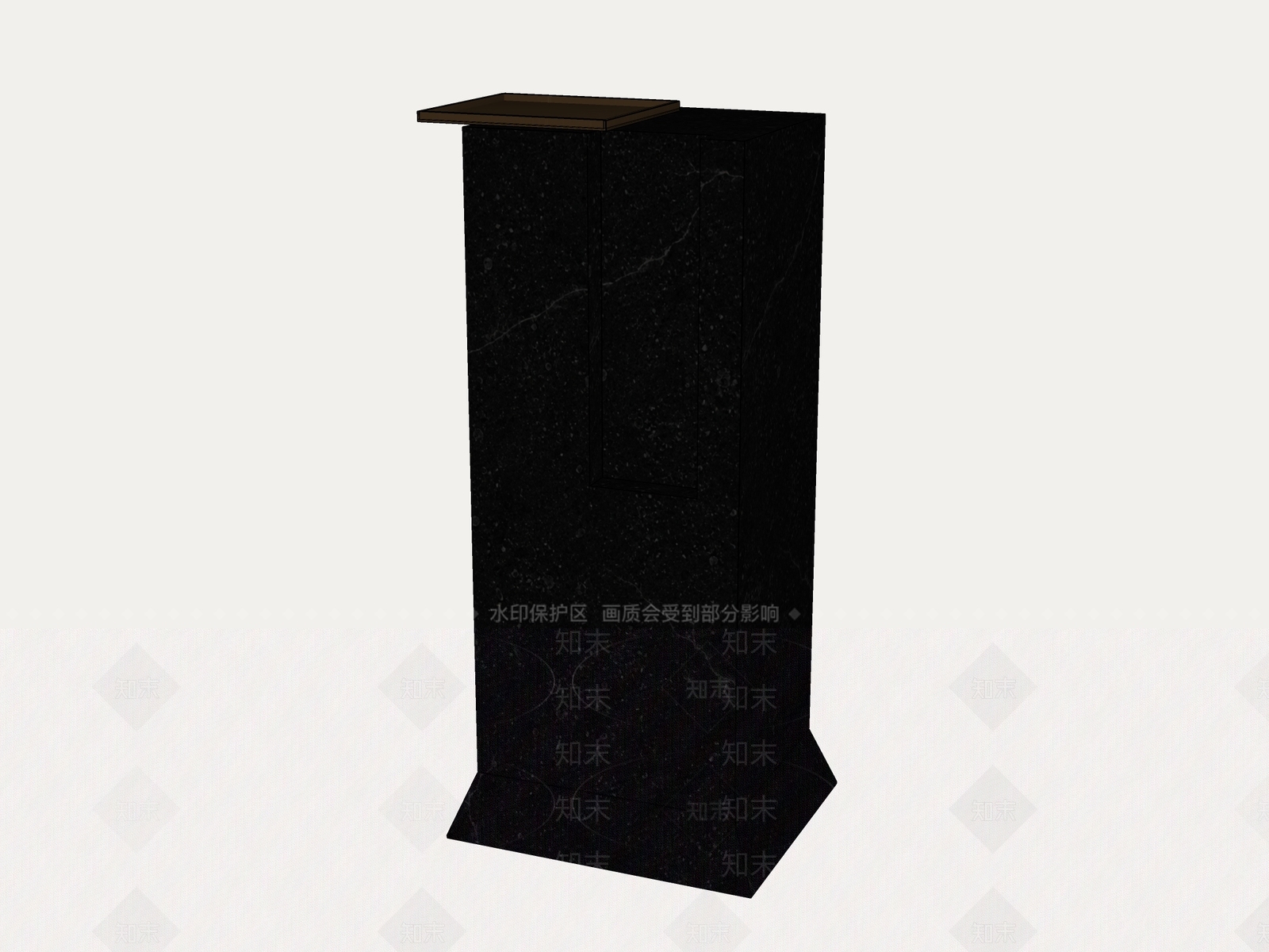 轻奢花几SU模型下载【ID:1233947100】
