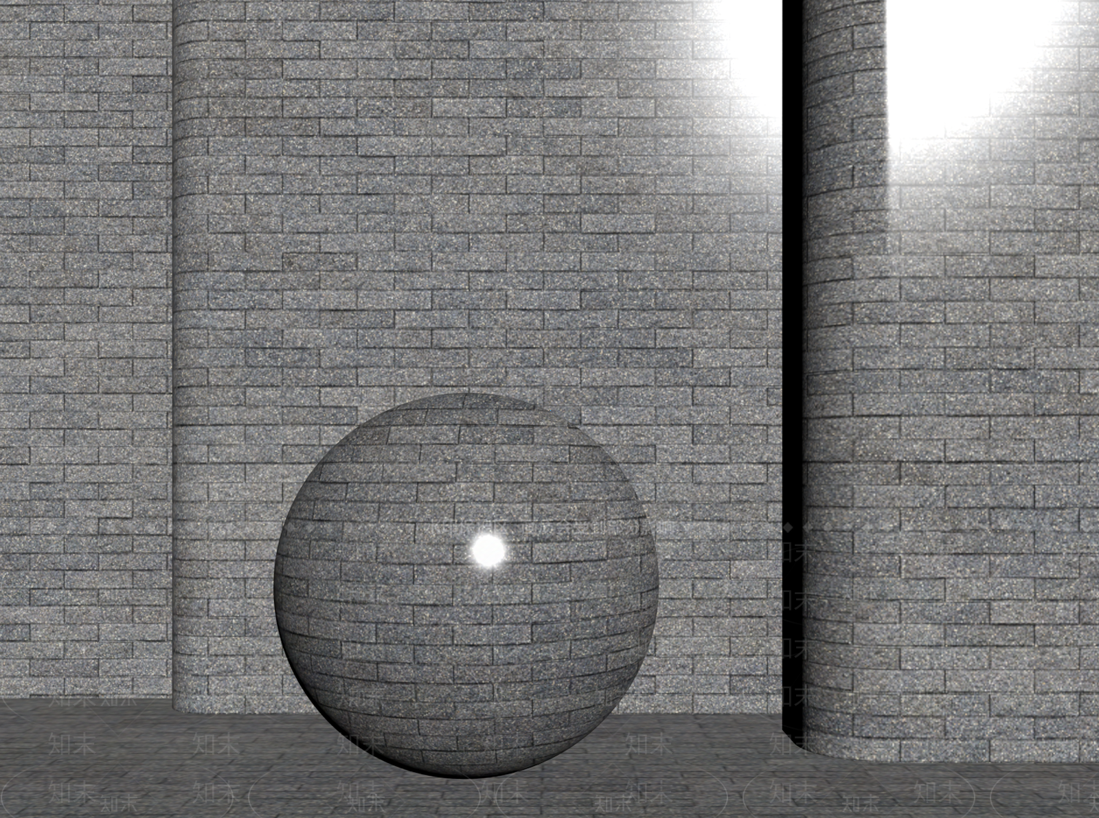 极简砖3D模型下载【ID:1233947250】