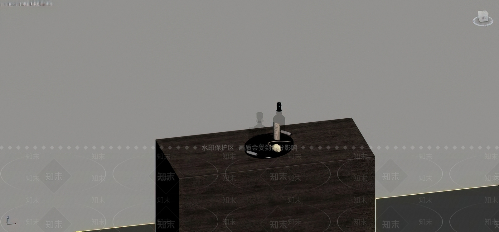 轻奢酒水食物3D模型下载【ID:1233948184】