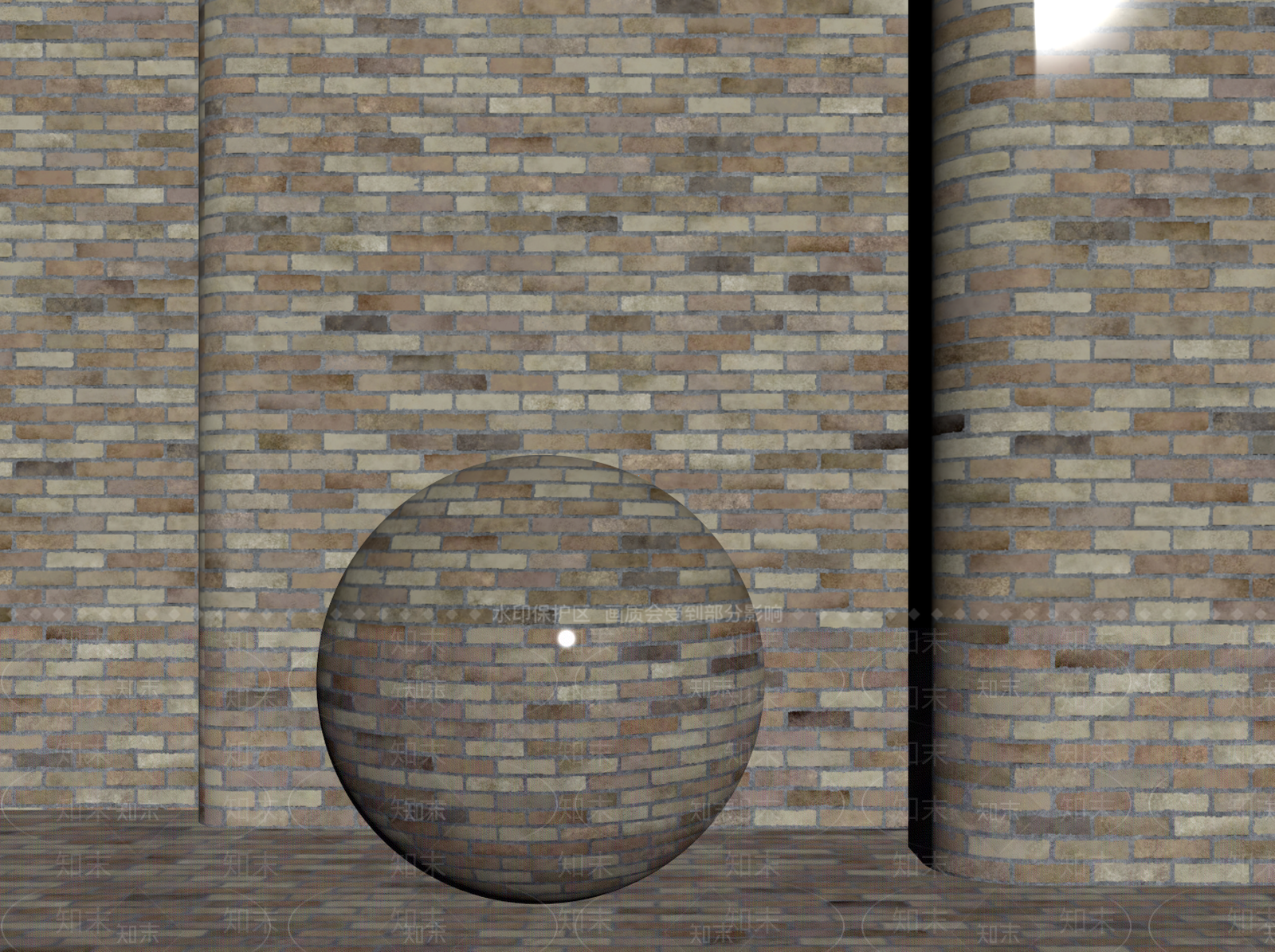 极简砖3D模型下载【ID:1233948670】