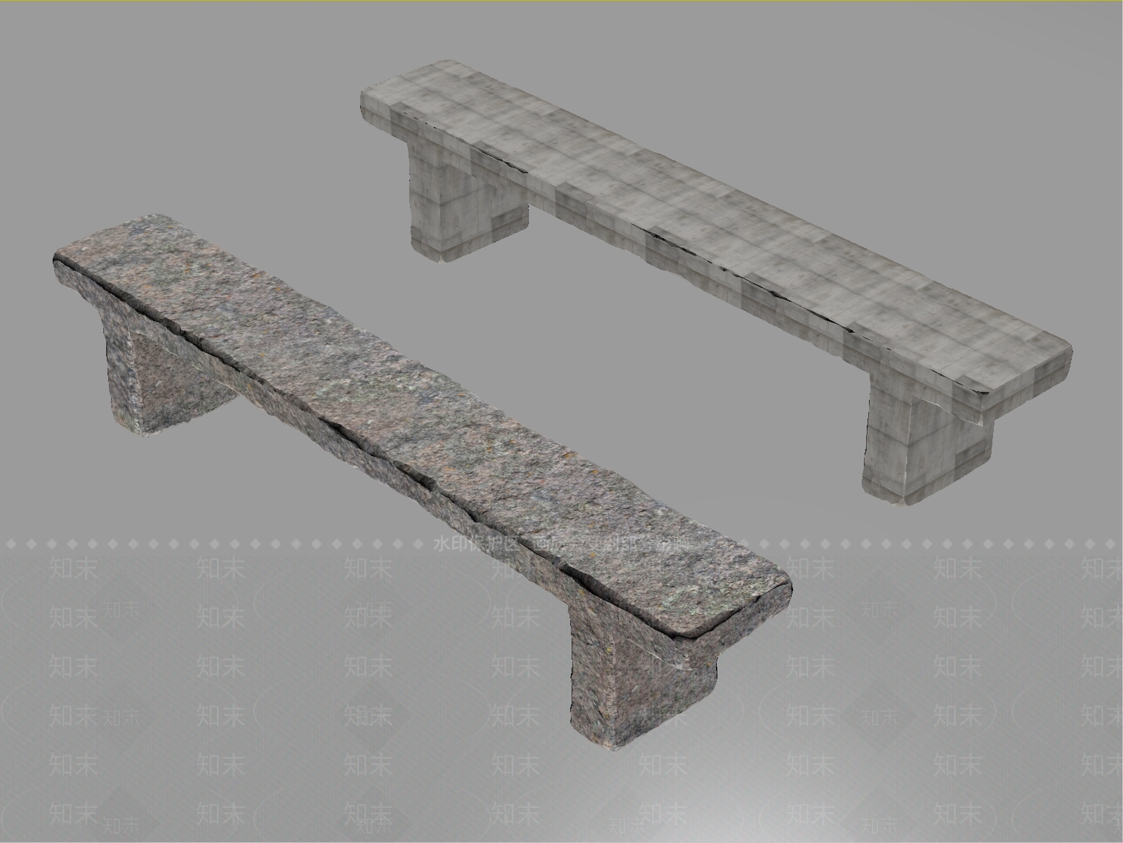 侘寂其他凳子3D模型下载【ID:1233958044】