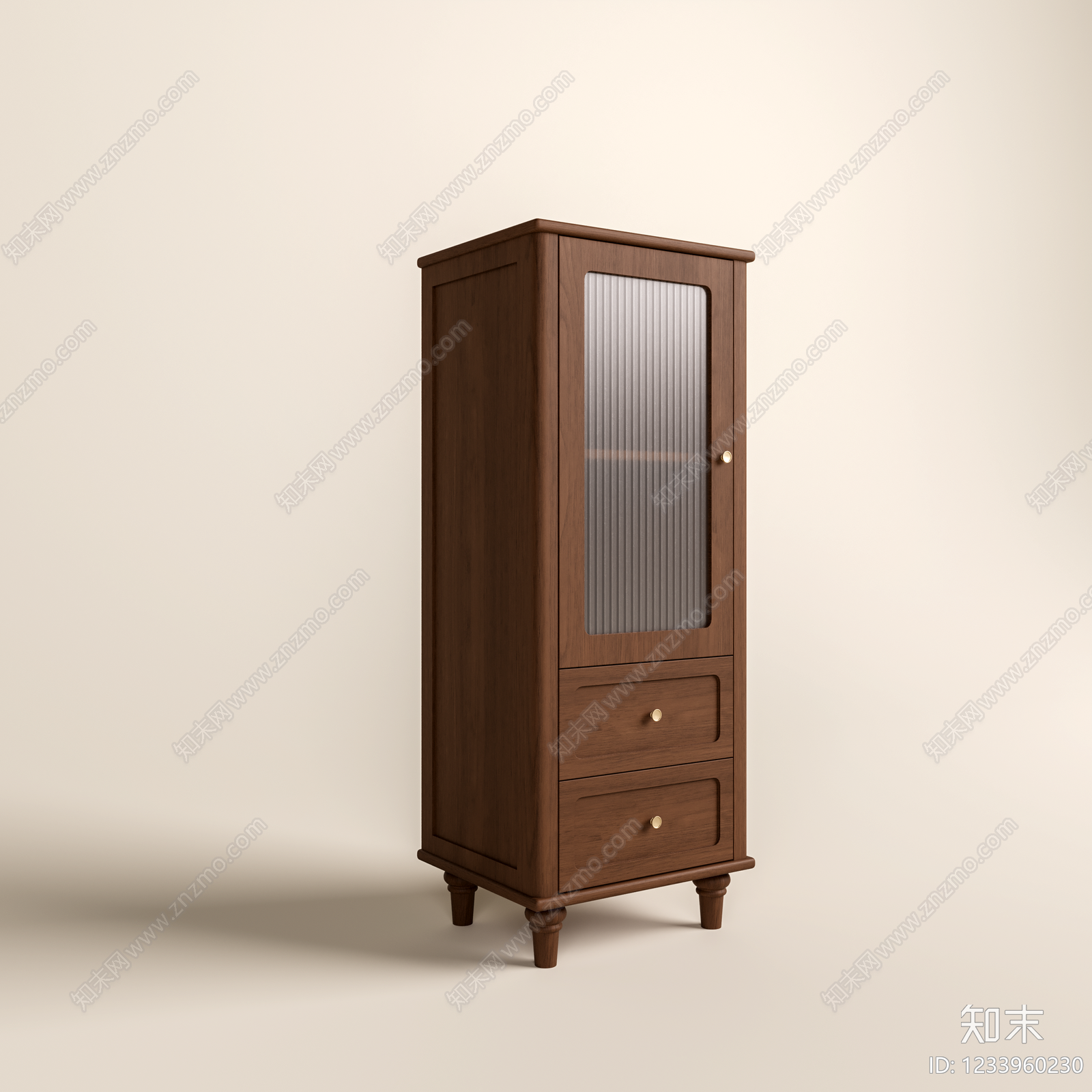 中古风储物柜SU模型下载【ID:1233960230】