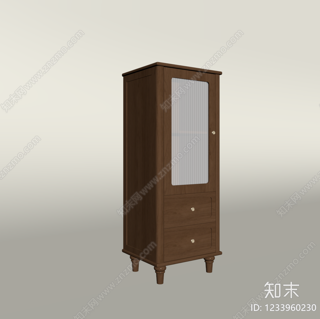 中古风储物柜SU模型下载【ID:1233960230】