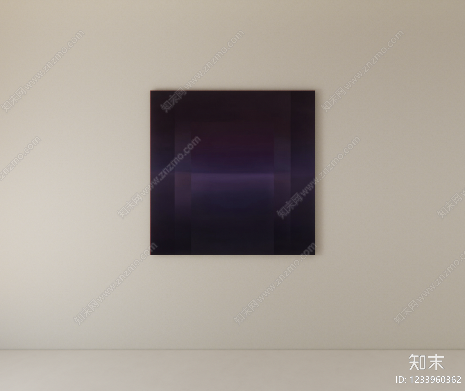 极简抽象画SU模型下载【ID:1233960362】