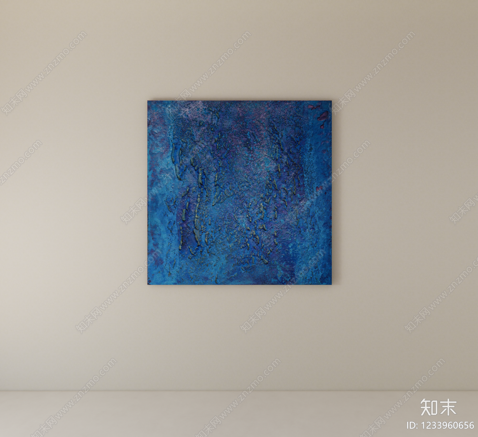 极简抽象画SU模型下载【ID:1233960656】