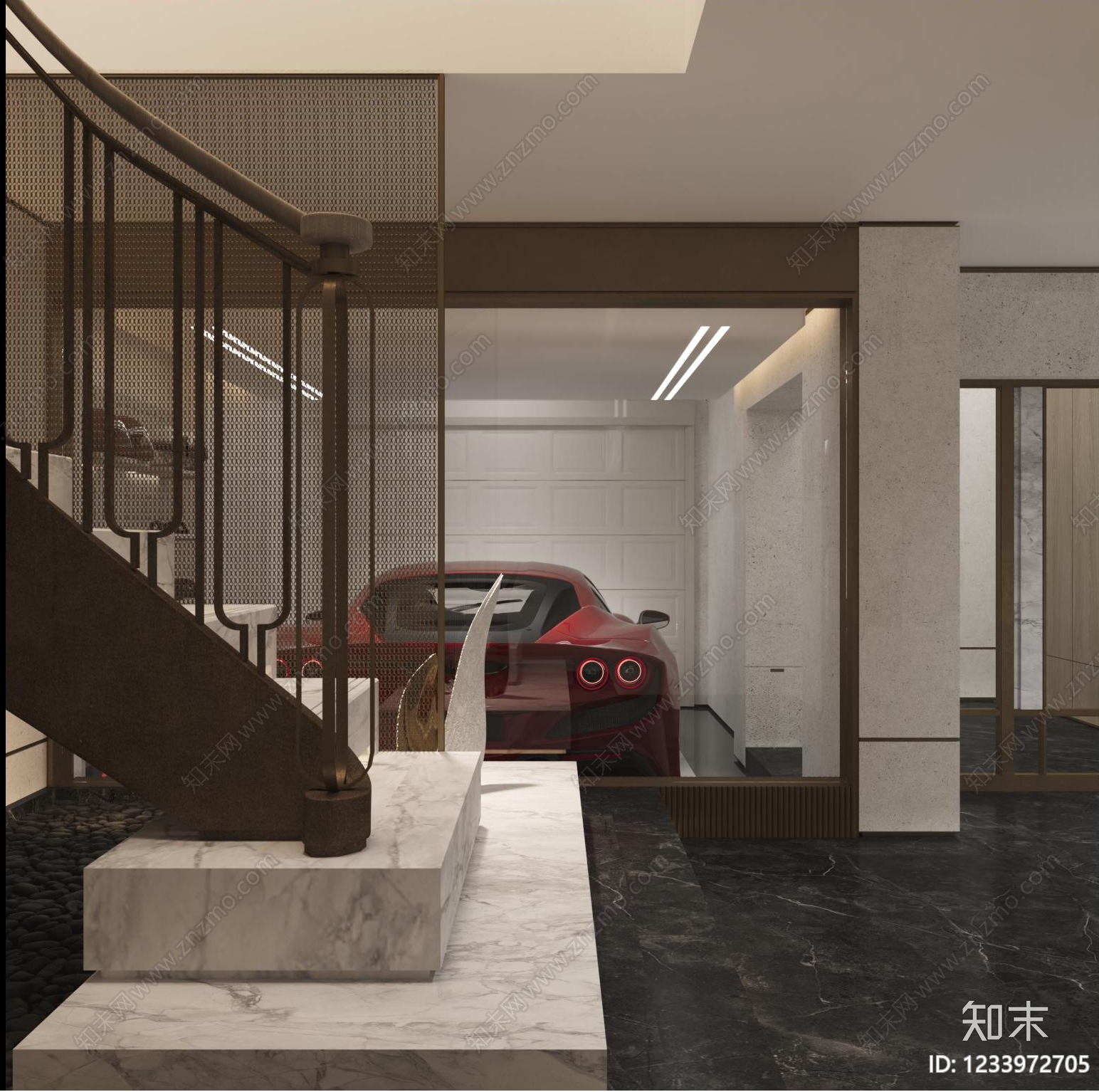 别墅cad施工图下载【ID:1233972705】