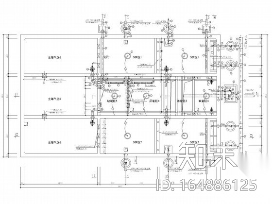 [浙江]6000吨污水处理厂及配套管网工程全套图纸（含电气...cad施工图下载【ID:164886125】