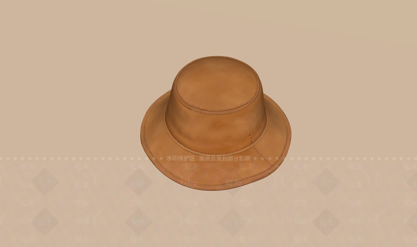 复古帽子SU模型下载【ID:1233976554】