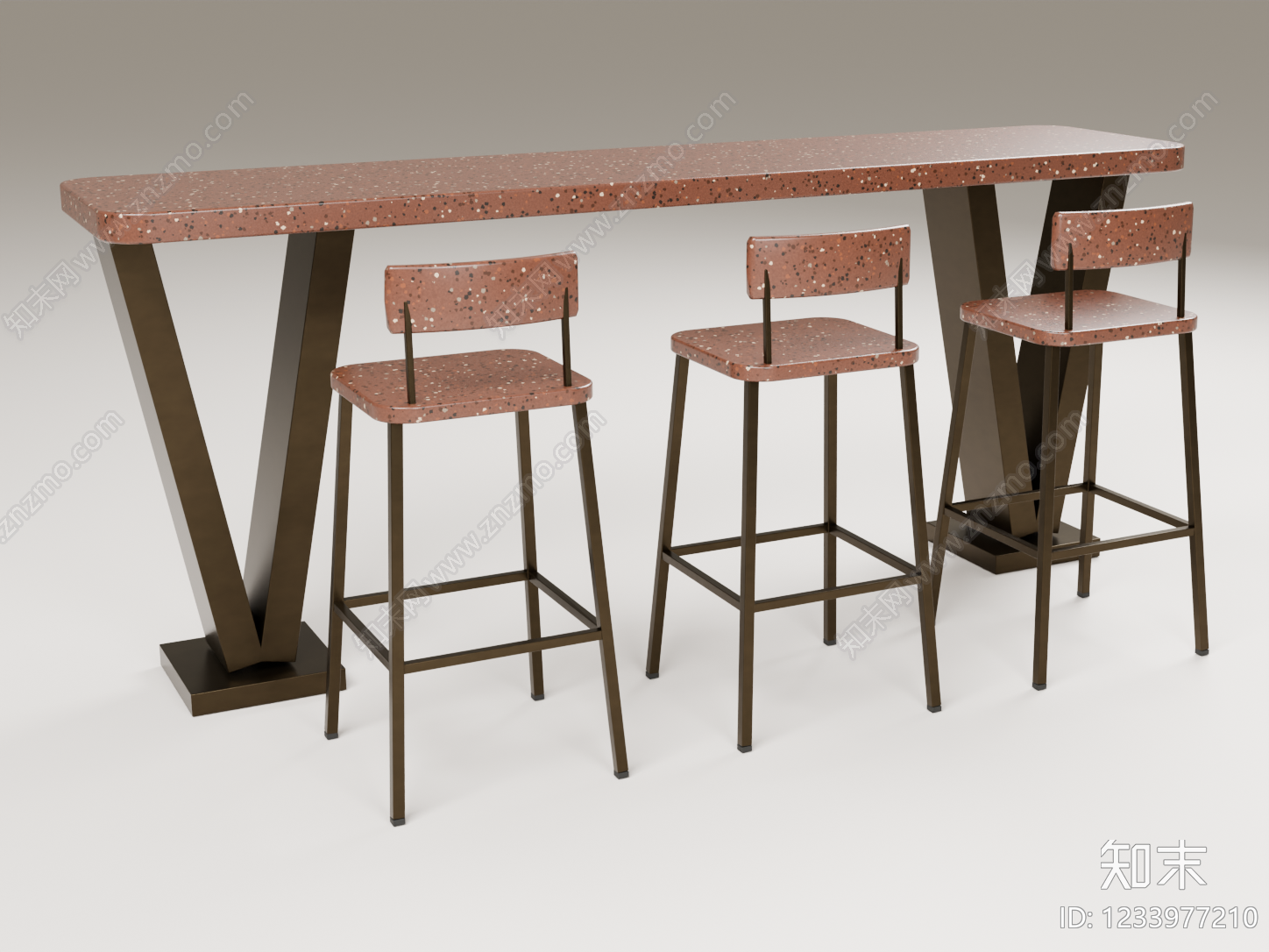 现代简约其他桌椅3D模型下载【ID:1233977210】