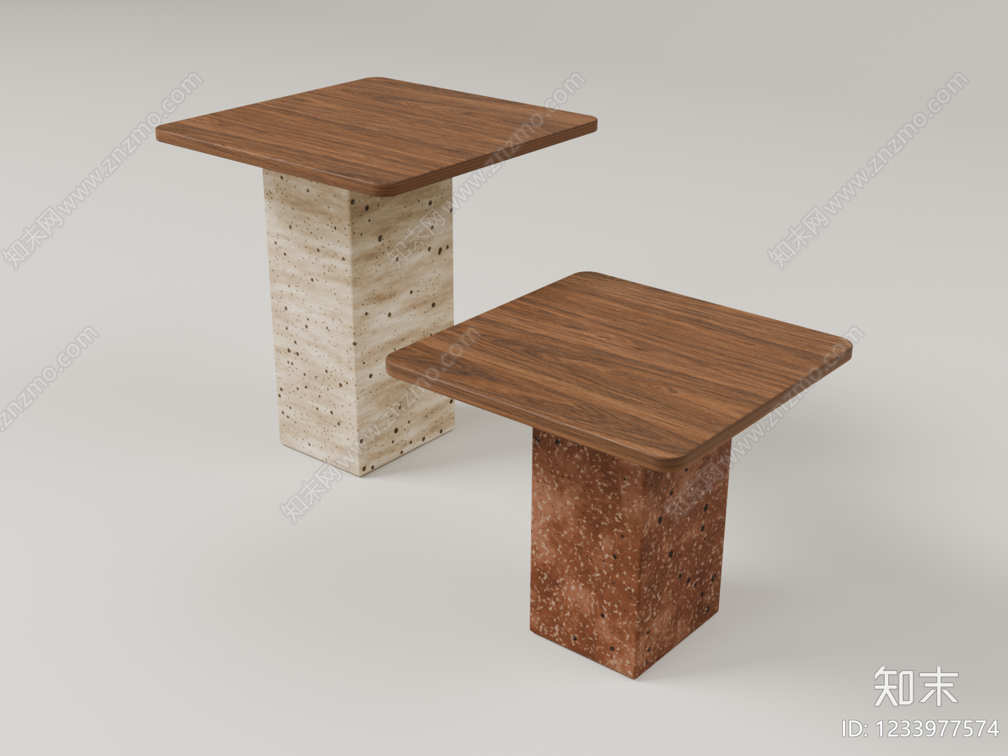 现代边几3D模型下载【ID:1233977574】