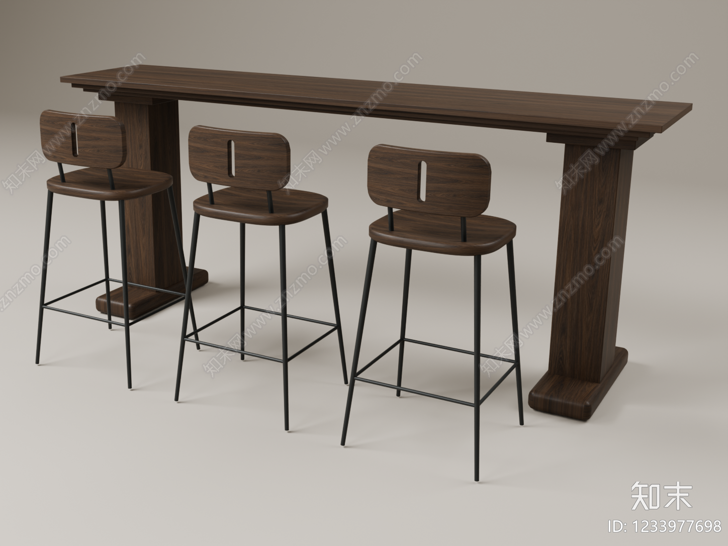 现代简约其他桌椅3D模型下载【ID:1233977698】