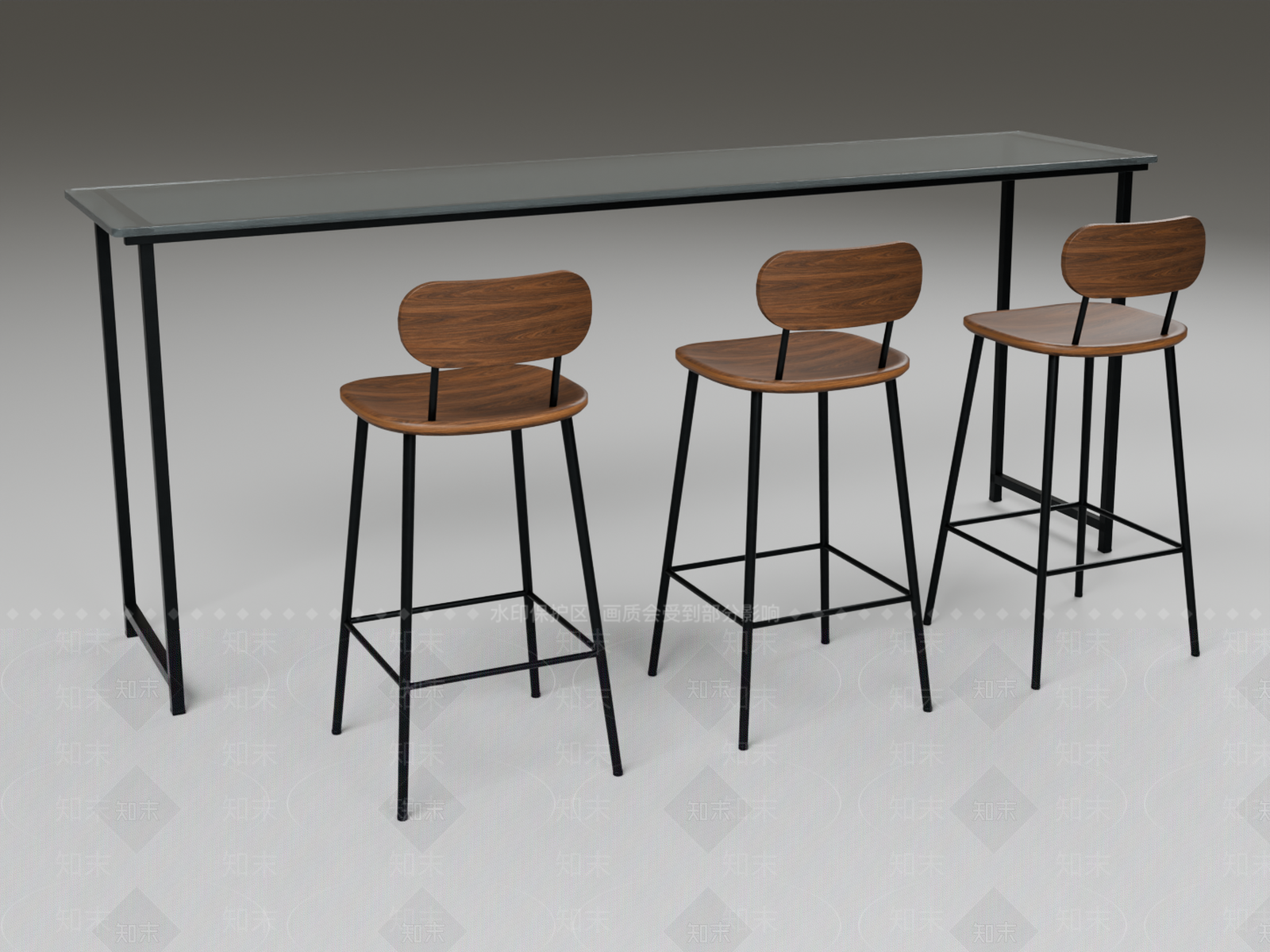 现代简约其他桌椅3D模型下载【ID:1233977999】