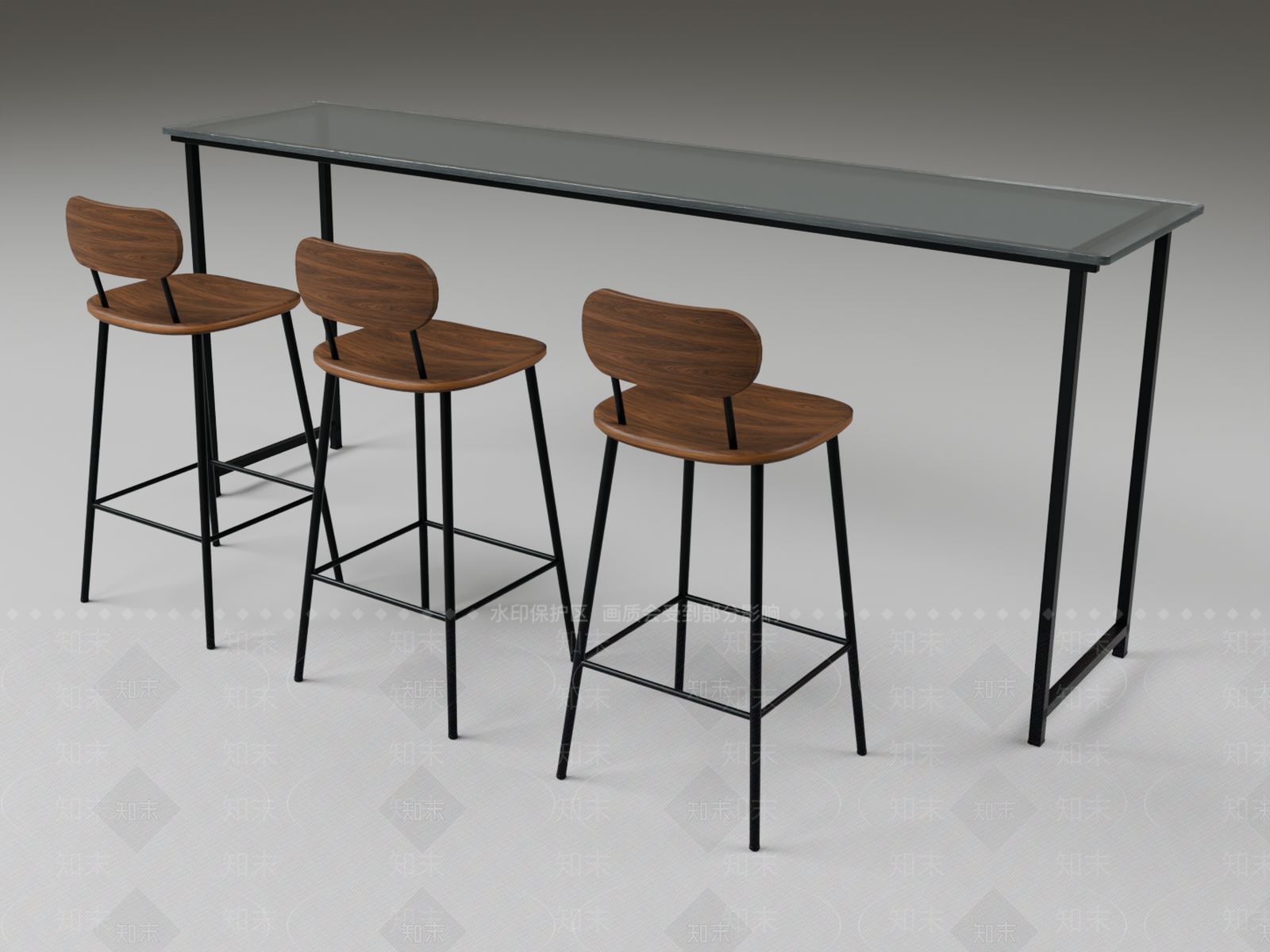 现代简约其他桌椅3D模型下载【ID:1233977999】