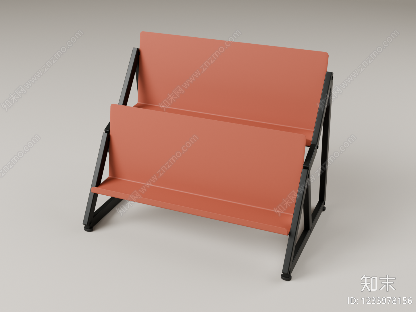 现代简约置物架3D模型下载【ID:1233978156】
