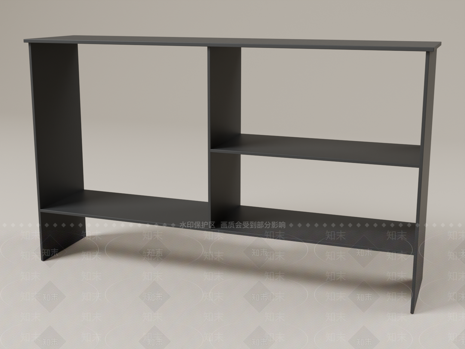 极简条案3D模型下载【ID:1233978219】