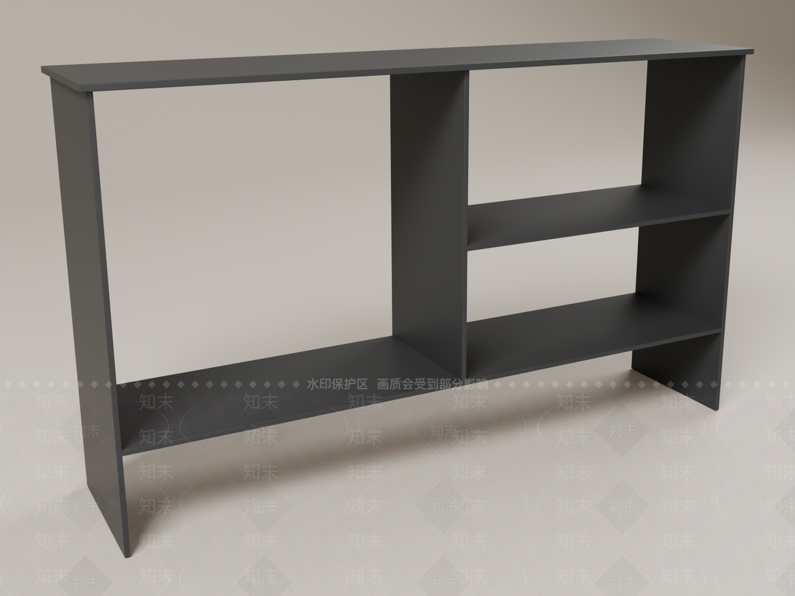 极简条案3D模型下载【ID:1233978219】