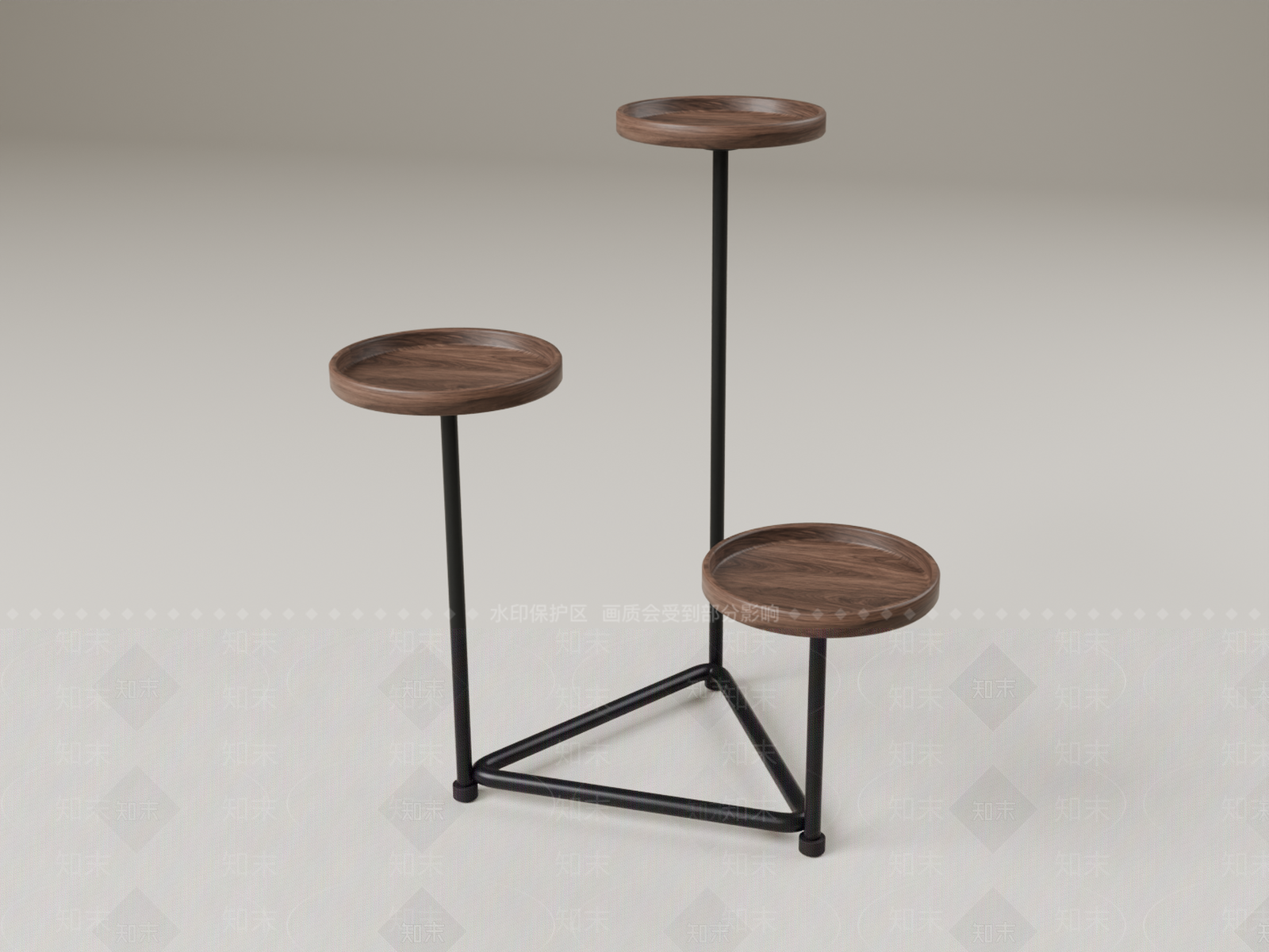 现代简约花架3D模型下载【ID:1233978346】
