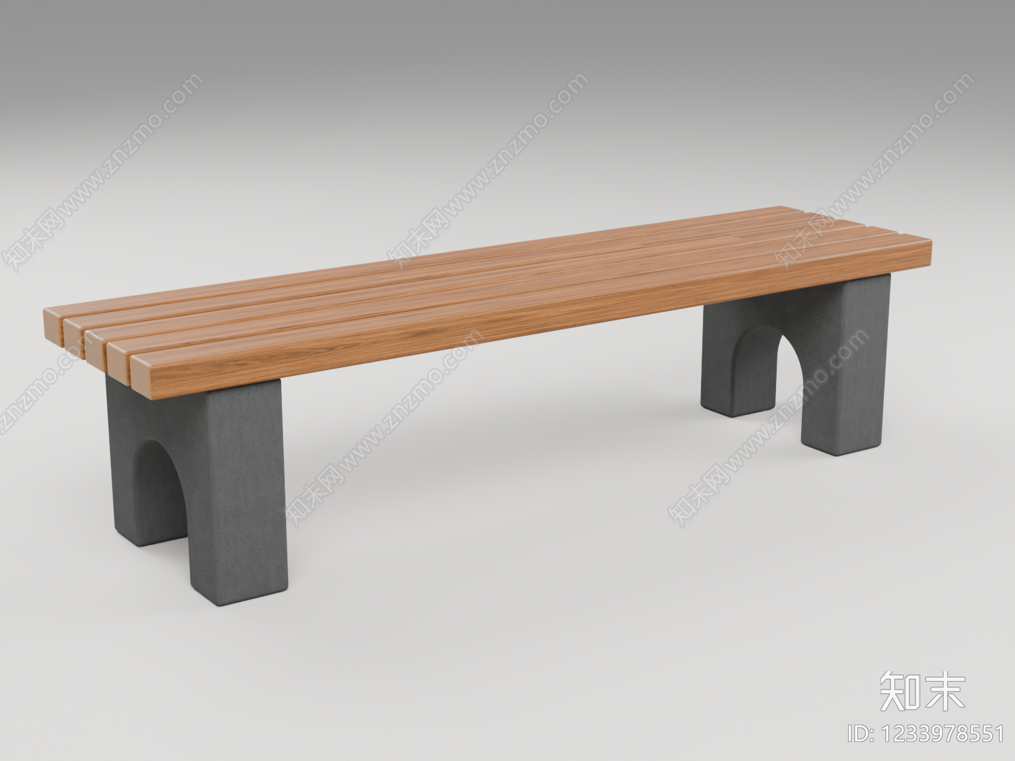 现代简约户外椅3D模型下载【ID:1233978551】