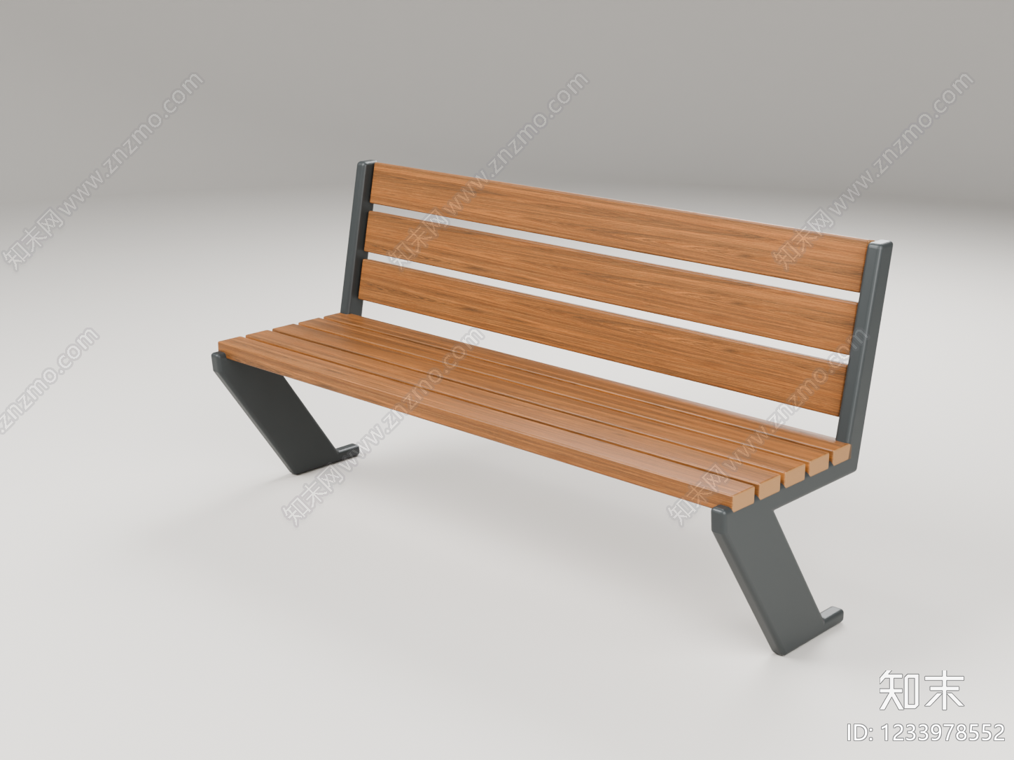现代简约户外椅3D模型下载【ID:1233978552】