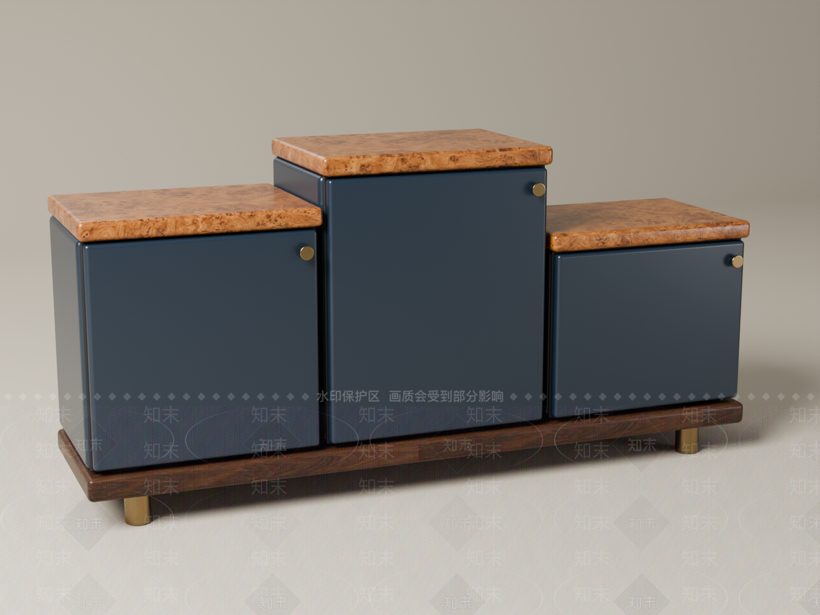 中古风储物柜3D模型下载【ID:1233979348】