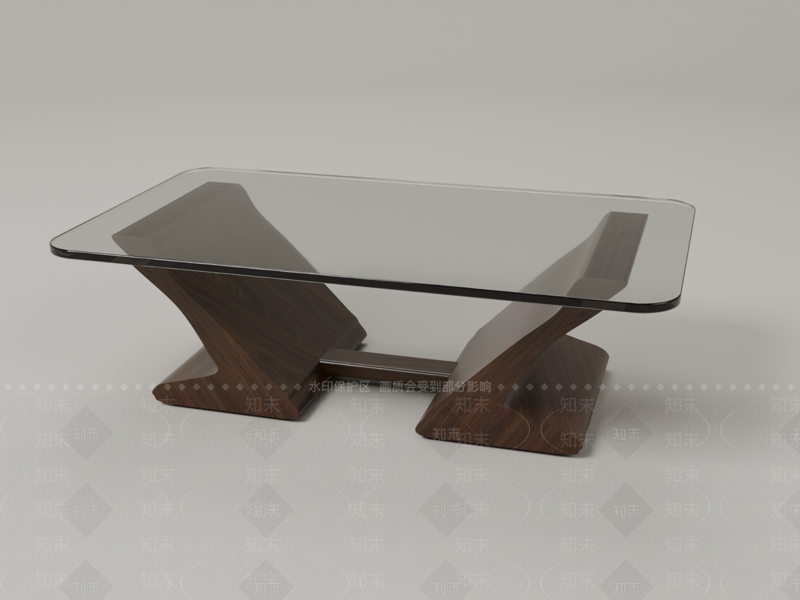 中古风茶几3D模型下载【ID:1233979429】