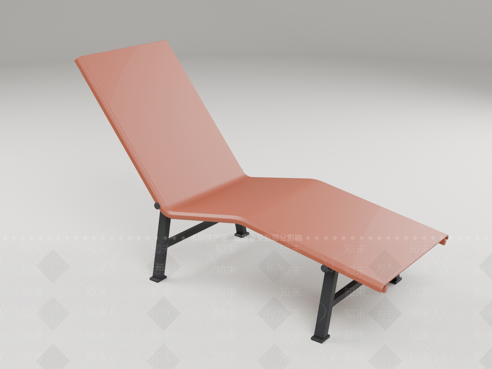 现代简约户外椅3D模型下载【ID:1233980805】