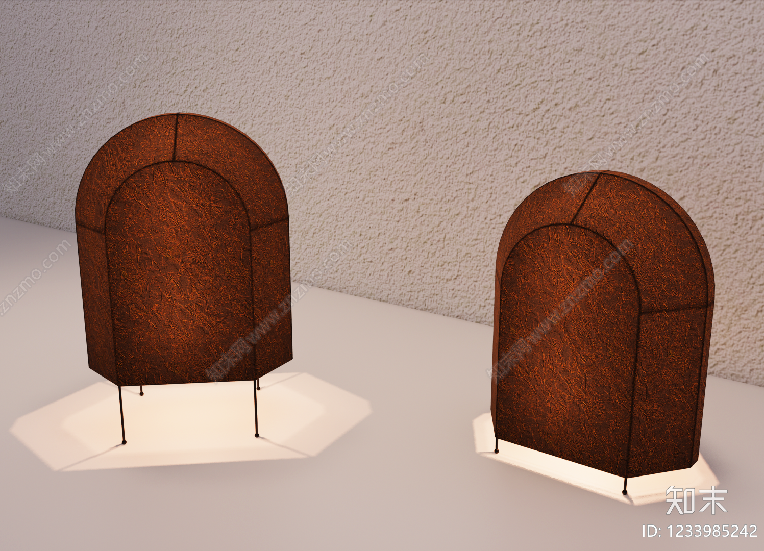 中古风台灯3D模型下载【ID:1233985242】