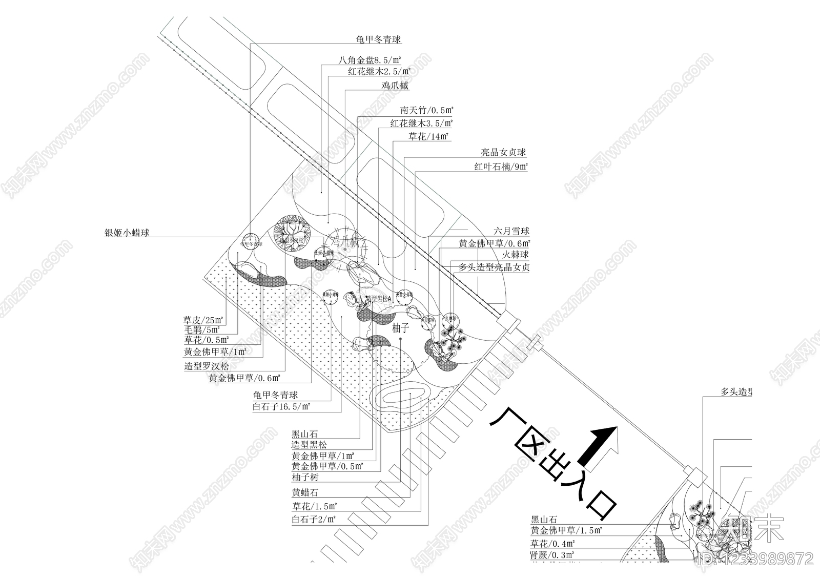 厂房景观cad施工图下载【ID:1233989872】