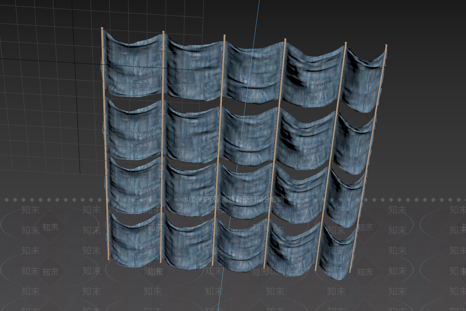 现代布料3D模型下载【ID:1233992250】