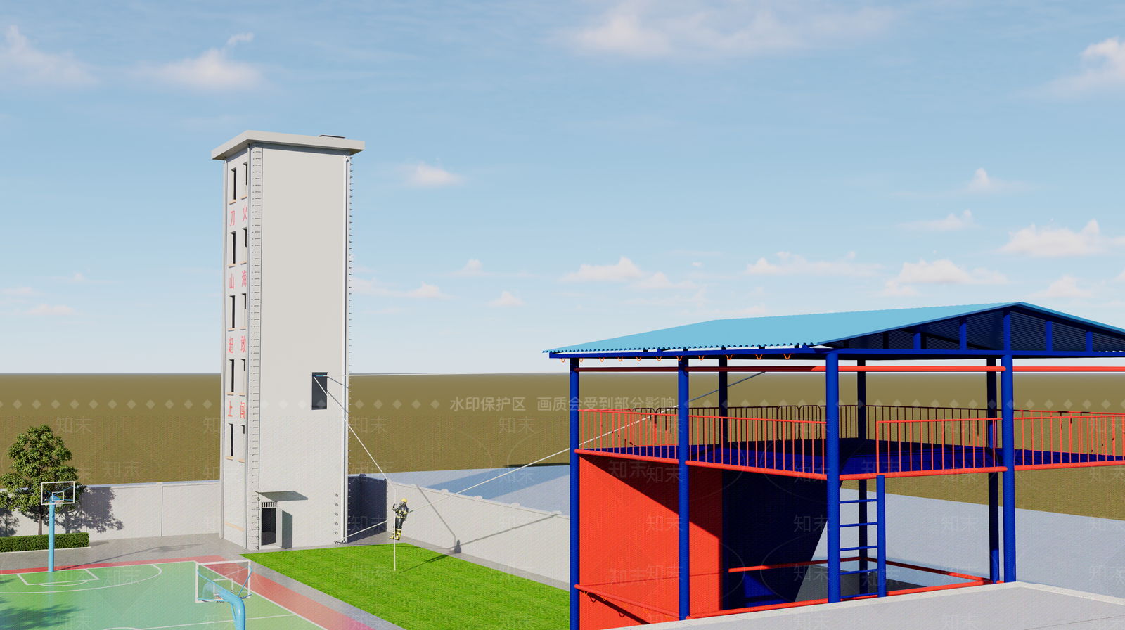 现代其他公共建筑3D模型下载【ID:1233992256】