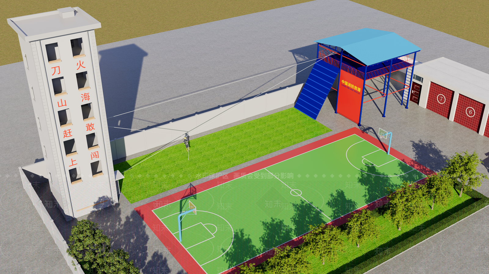 现代其他公共建筑3D模型下载【ID:1233992256】