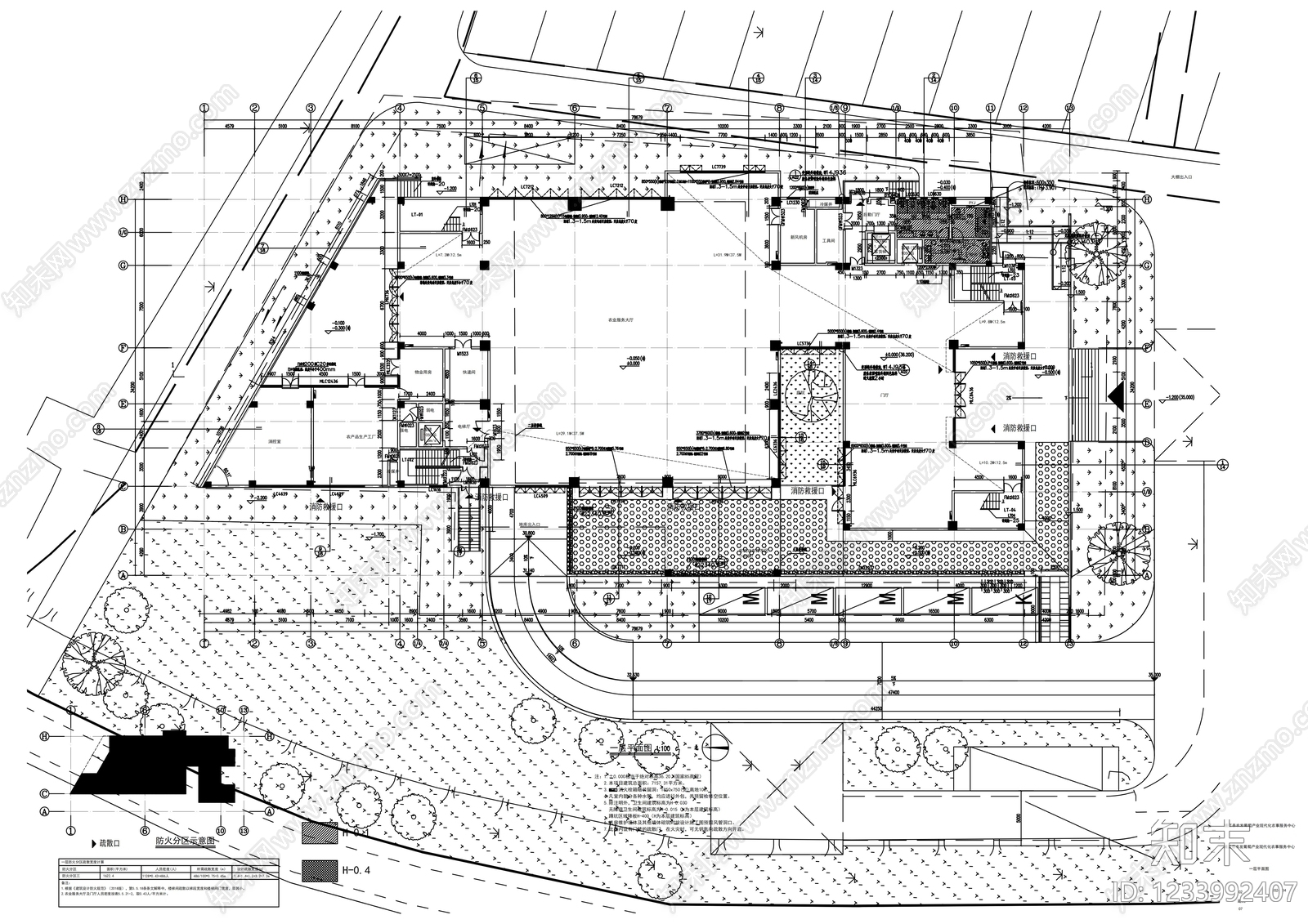 其他公共建筑cad施工图下载【ID:1233992407】