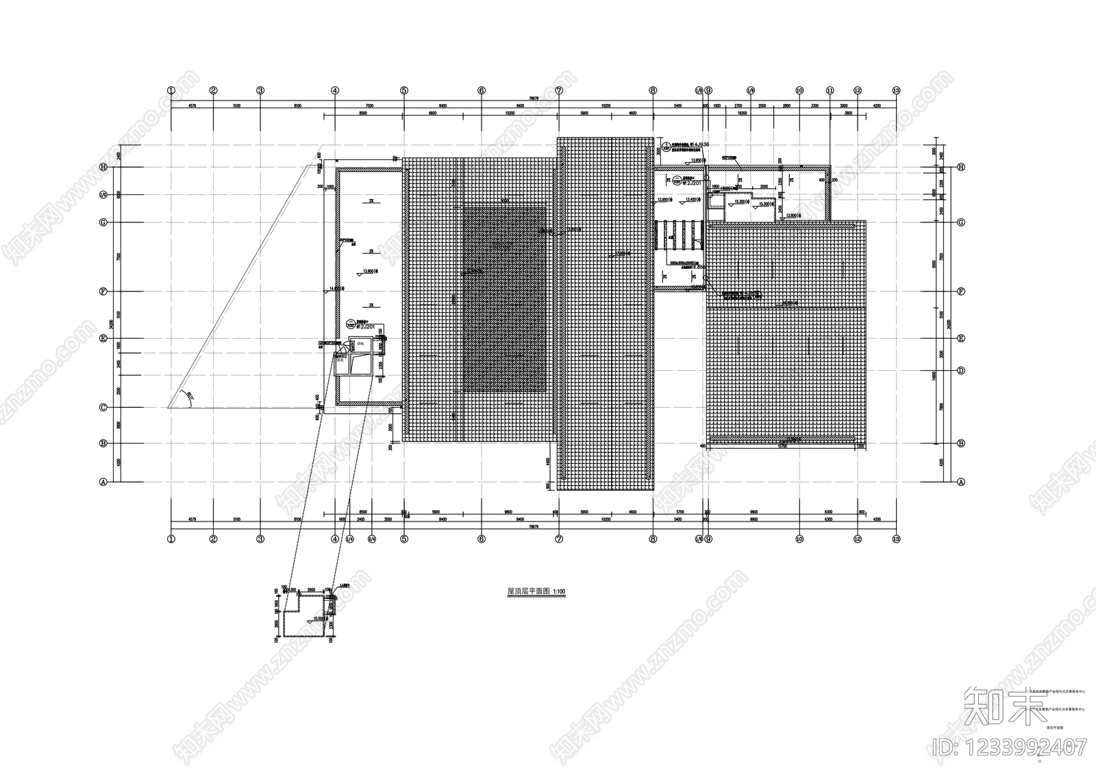 其他公共建筑cad施工图下载【ID:1233992407】