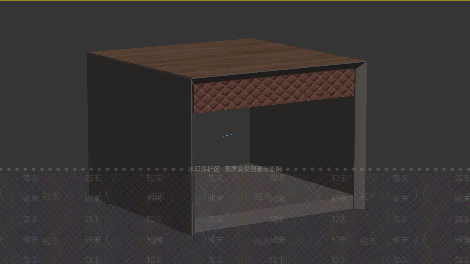 意式极简床头柜3D模型下载【ID:1233993641】