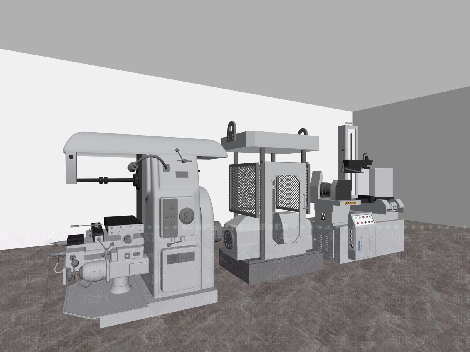 工业风工业设备3D模型下载【ID:1233998061】