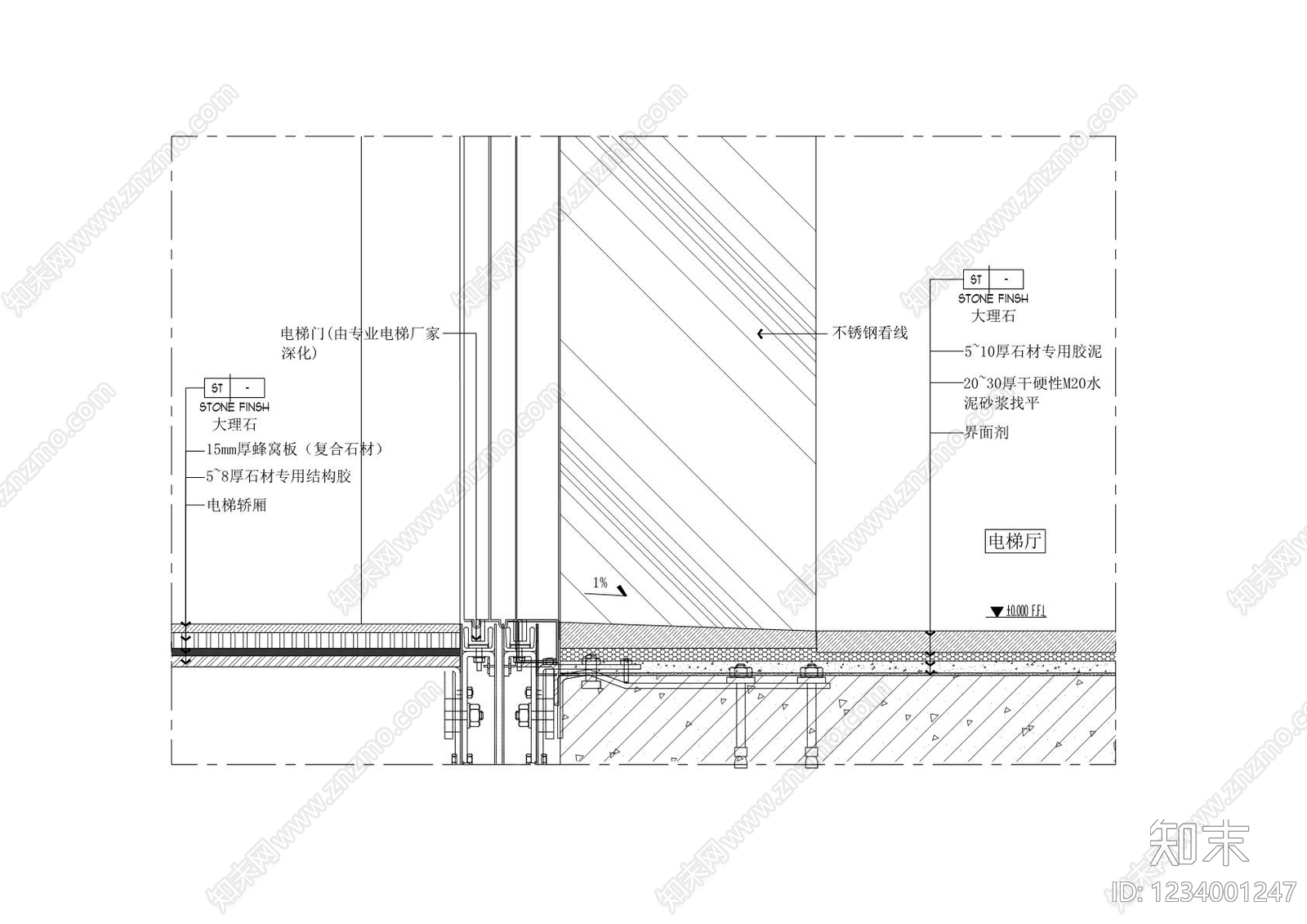 特种门窗cad施工图下载【ID:1234001247】