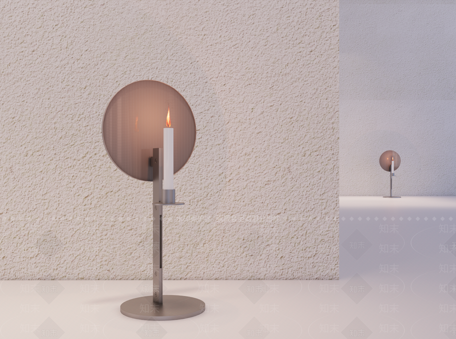 极简台灯3D模型下载【ID:1234003204】